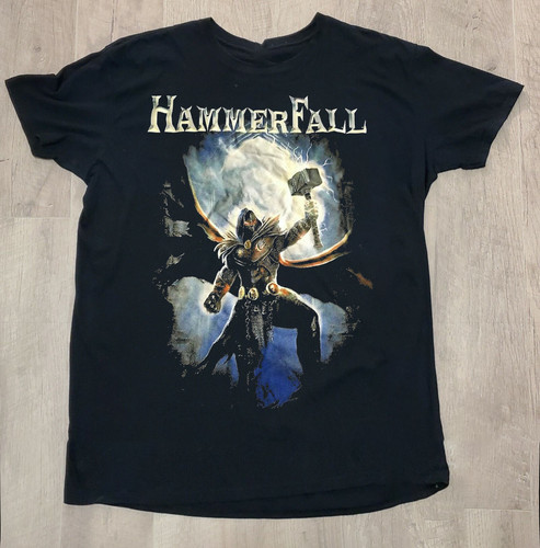 Shirt poster hammerfall band - t-shirt,