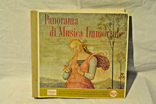 PANORAMA DI MUSICA IMMORTALE - COFANETTO BOX 12 DISCHI VINILE LP 33 GIRI