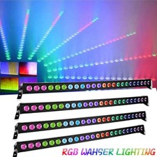 4x RGB 96W 24 LED illuminazione palco wall washer luce bar DMX DJ party show club