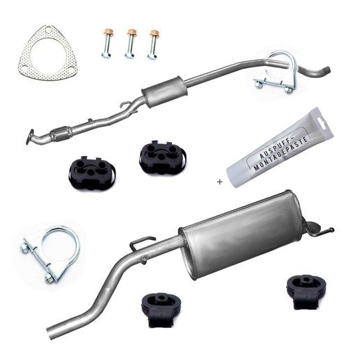 Scarico accessori montaggio - +,