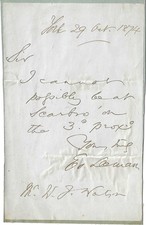 1874 lord sindaco - sindaco, george