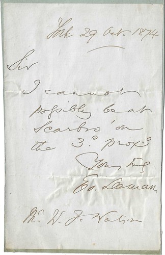1874 lord sindaco george - lord,