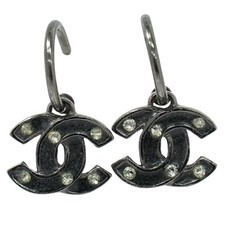 Orecchini CHANEL CC con gancio