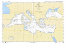 Carta Nautica Del Mediterraneo