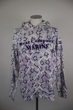 BEST COMPANY MARINE FELPA CAPPUCCIO FELPATA UOMO L MAN JACKET SWEATSHIRT VINTAGE