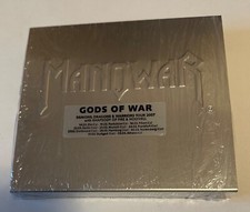 CD+DVD MANOWAR GODS OF WAR 2007 DIGIBOOK IN METAL SLIPCASE MAGIC CIRCLE MUSIC