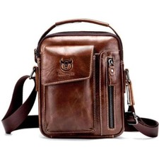 Borsa a tracolla in vera pelle