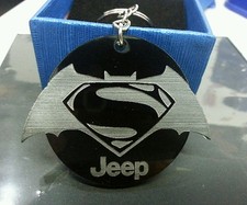PORTACHIAVI IN PLEXGLASS  jeep batman vs superman