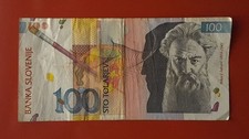 BANCONOTA 100 TOLARJEV 1992