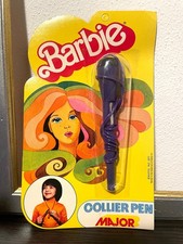 Barbie vintage penna Collier Pen Major, Mattel originale 1977 in due colori