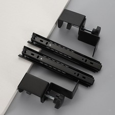 Ripiano per Tastiera Scorrevole con Guida Estraibile Sotto La Scrivania Morsetto