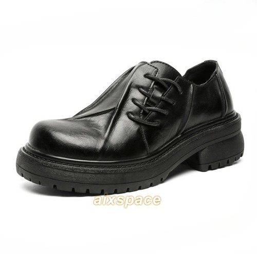 Scarpe uomo derby platform