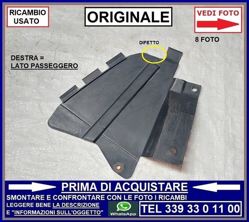 Plastica destra laterale sotto - destra,