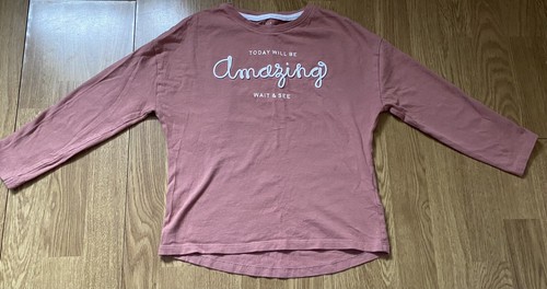 Top rosa manica lunga next - rosa,