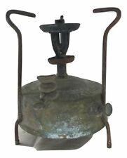 Lume a gas in ottone vecchio antico vintage Besimus arredamento rustico casa