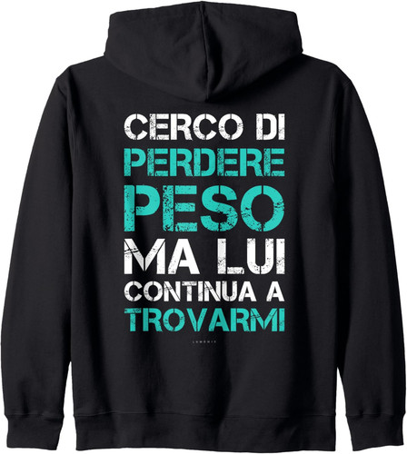 Felpe uomo con zip cappuccio - con, e