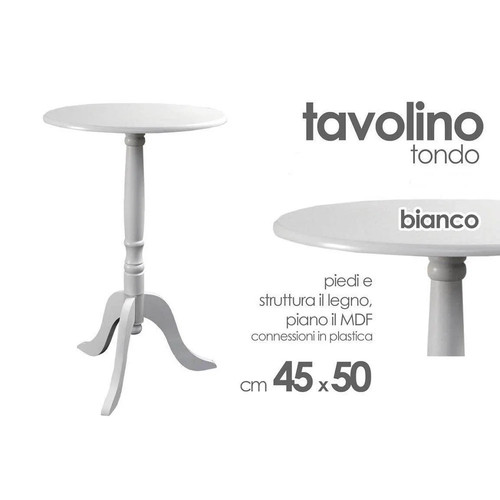Tavolo tavolino 50x45cm legno - tavolino,