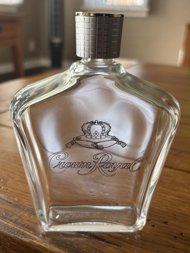 Vintage crown royal glass - crown,