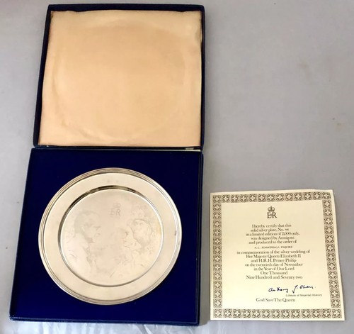 Piatto matrimonio argento