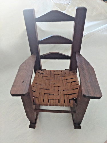 Rocker legno rovere tinto vero - legno,