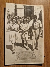 19895. Foto Cart donne passeggio  bambino luogo identificare aa 40 Italia 13,5x9