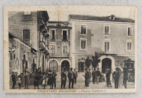 Cartolina caserta pignataro - cartolina,