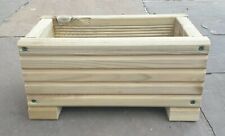 Fioriera/finestra/trovaio/giardino/erba/fiore quadrato in legno 30/40/50/60 cm