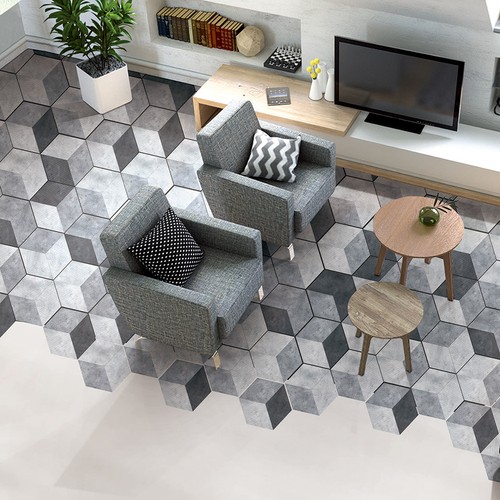 Pezzi adesivi pavimenti - pezzi,