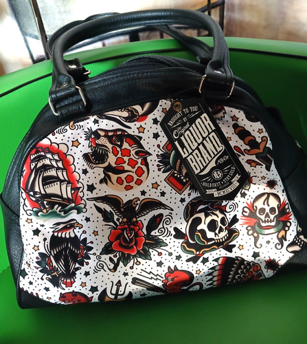 Borsa bowling teschio marca - da,