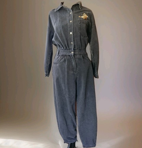 Zara tuta denim - manica, lunga