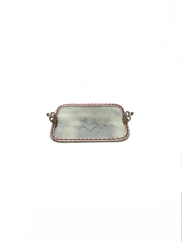 Vassoio vintage toilette o - da,