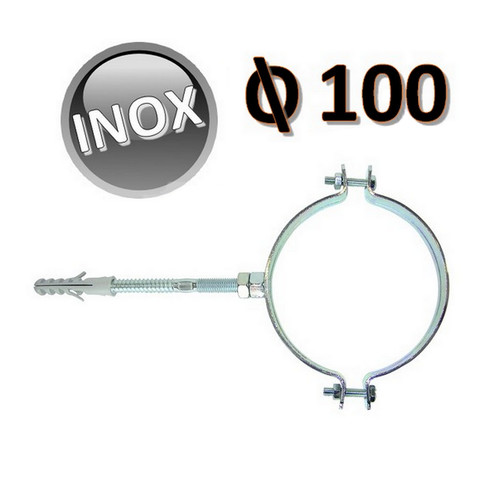 Collare acciaio inox - inox, d.100