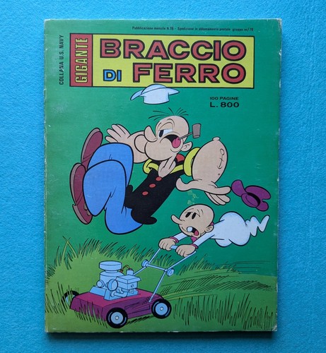 Fumetto braccio ferro - braccio,