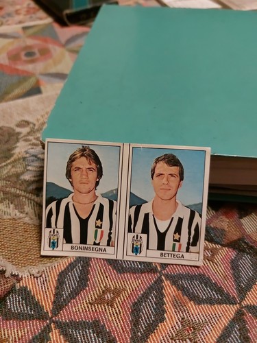 Figurina doppia calciatori - figurina,