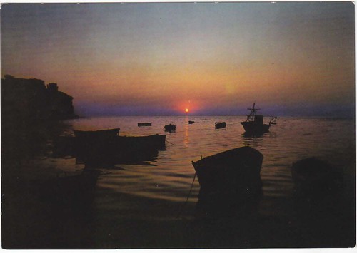 Agropoli salerno tramonto - agropoli,