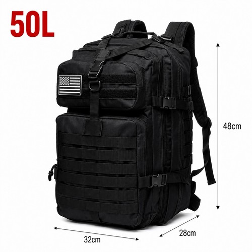 Zaino tattico militare 50 - tattico, da