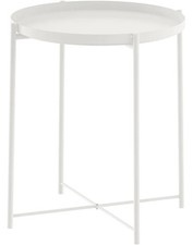 Tavolino Ikea Gladom acciaio