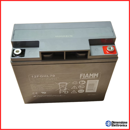 12v 17ah batteria - 17ah, fiamm