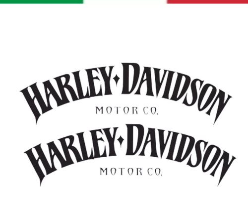 Kit adesivi harley davidson - kit, 2