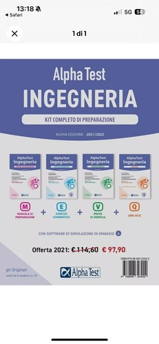 Alpha test ingegneria - alpha,
