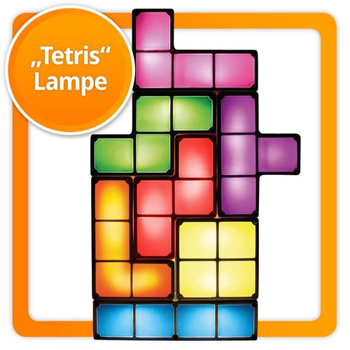 Lampada tetris led - retrò, luce