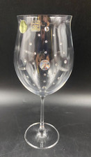 CALICE COPPA bicchiere vino Bohemia Boemia Cristalli Swarovski