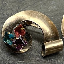 Orecchini Vintage Vite Oro