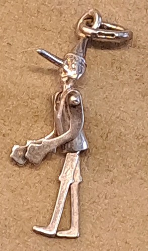 Ciondolo vintage pinocchio - vintage,