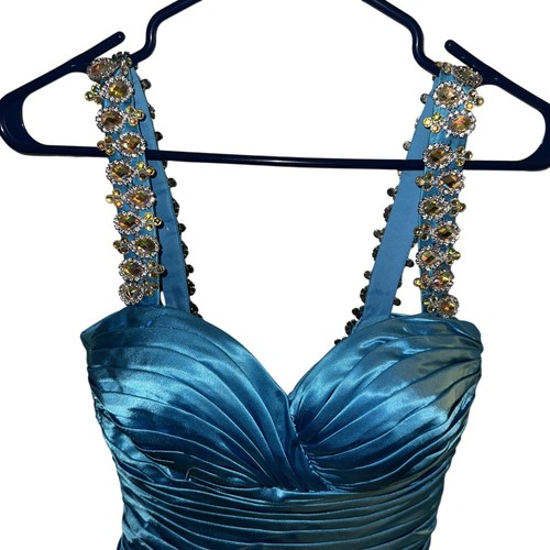 Mini abito bodycon blu - mini,
