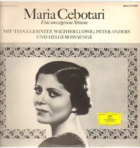 Mozart verdi bizet maria - lp, bizet,
