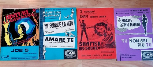 Spartito lotto colonne sonore - spartito,