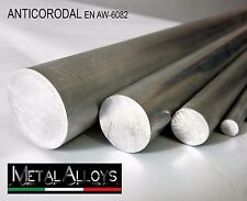 Barra Tonda Alluminio 6082 da Ø 3 4 5 6 8 10 12 14 15 16 mm DIVERSE LUNGHEZZE 