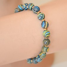 Bracciale donna sfere turchesi