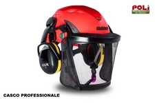 CASCO CON CUFFIE E VISIERA